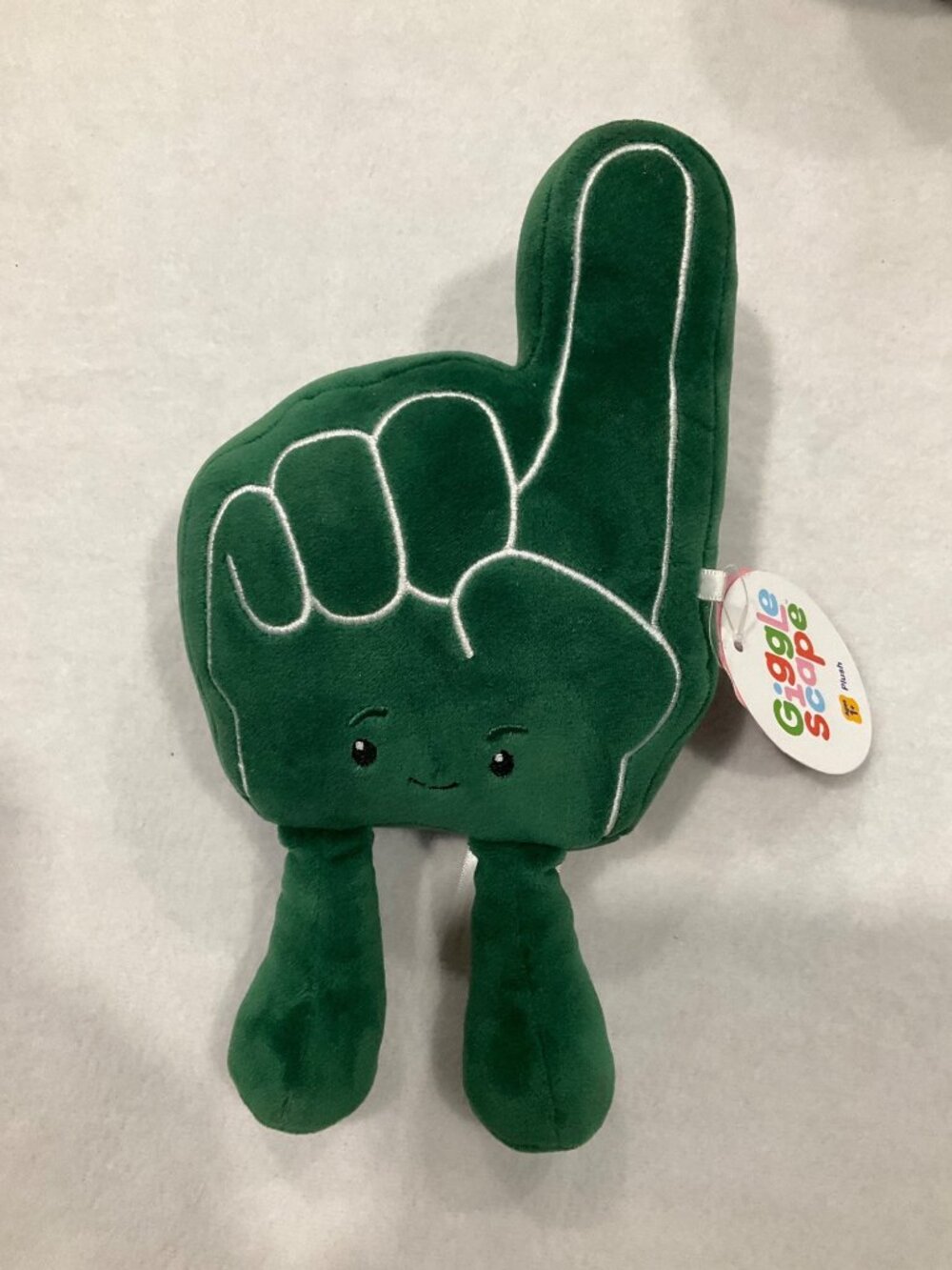 Giggle Scape Plush Green Game Day 9" Stuffed Toy Gigglescape NEW